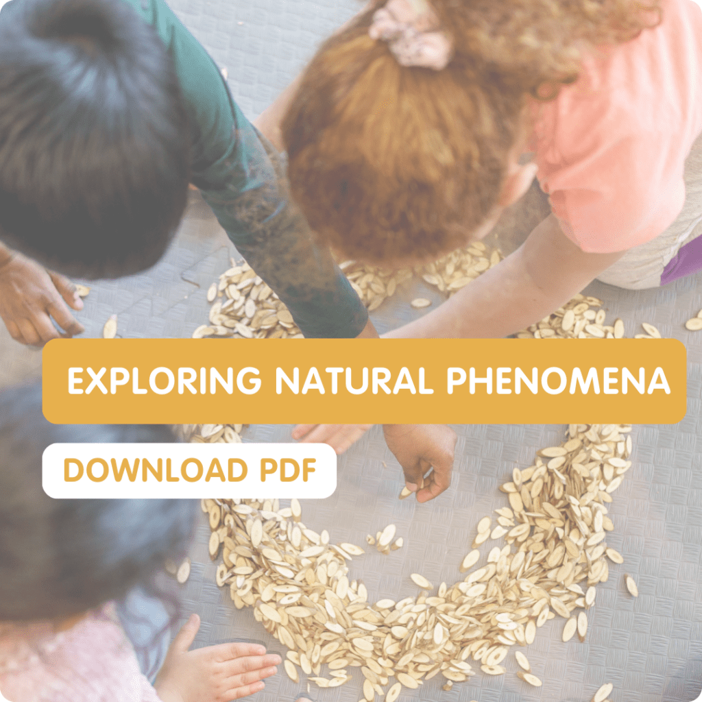 Exploring natural phenomena. Download Learner Resource PDF